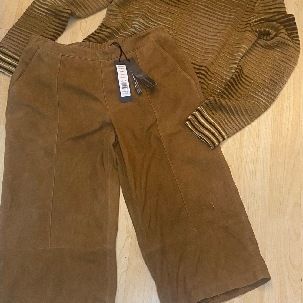 NWT Michael stars suede pants - Picture 3 of 16